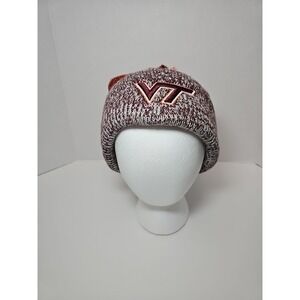 Virginia Tech‎ Hokies Maroon  '47 Northward Cuffed Knit Hat with Pom